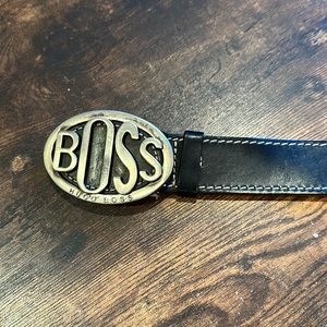 Boss belt 44 inches leather belt